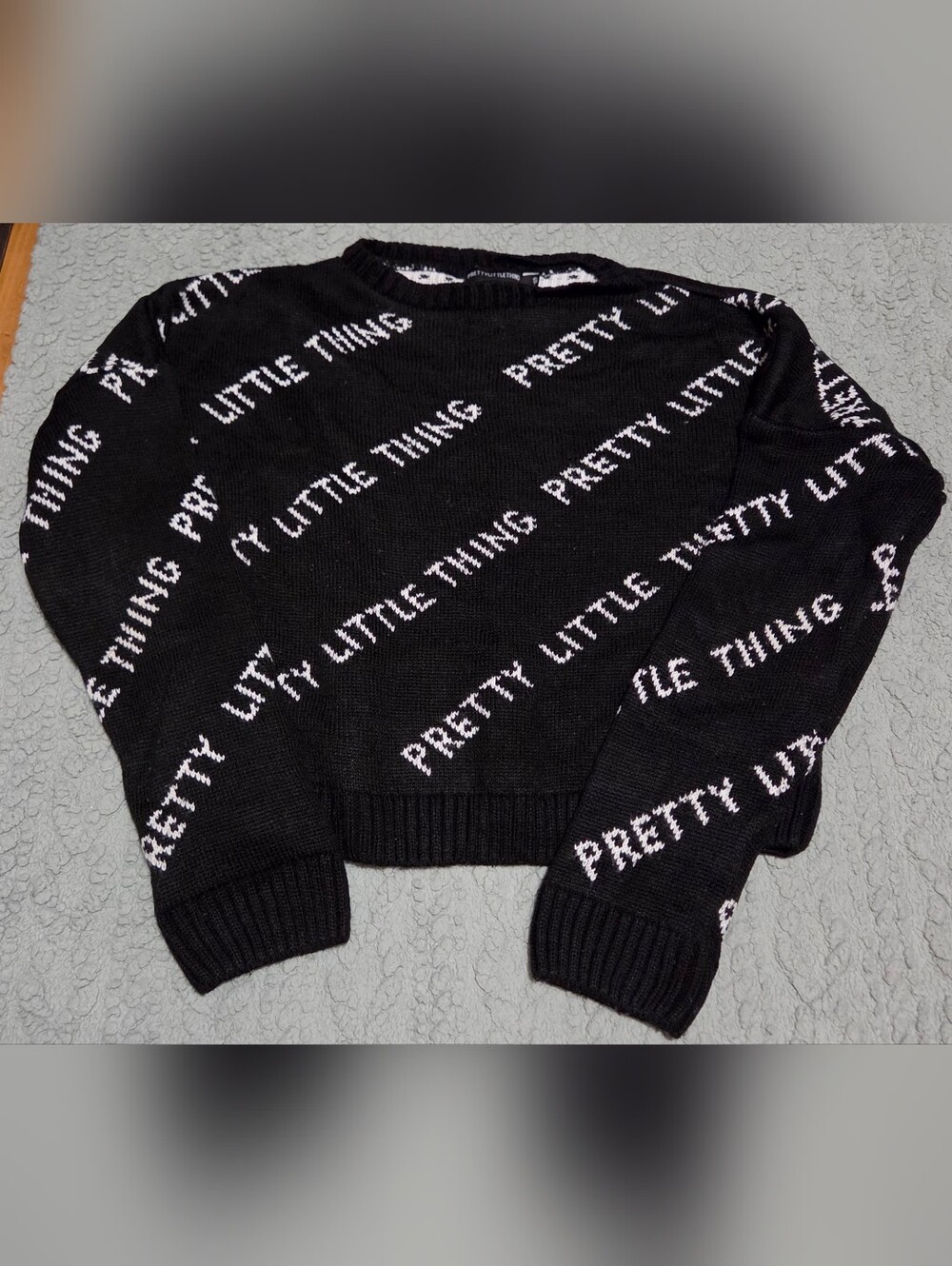Black Knit Sweater